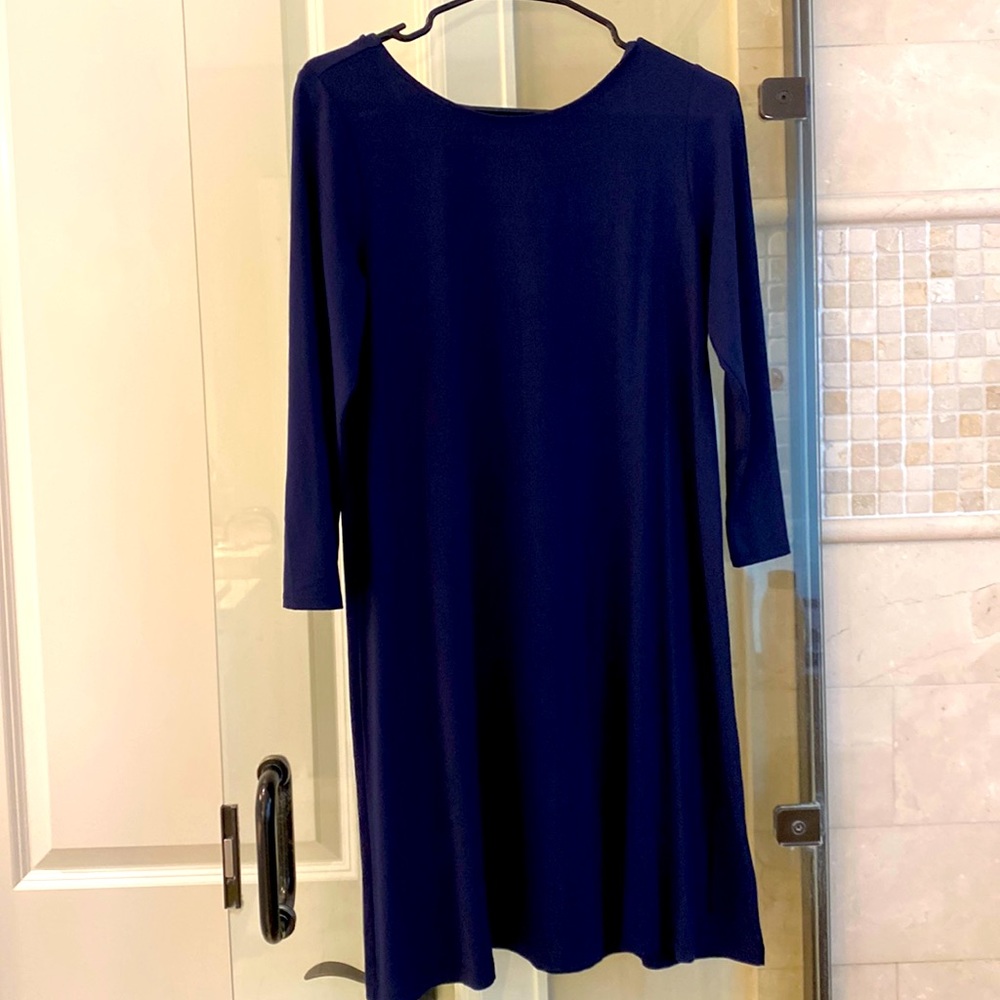 Lilly Pulitzer Navy Blue Long Sleeve Dress